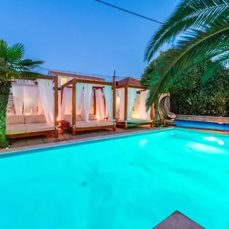 Bra I Premium With Outdoor Pool And Sauna - Quadruple * Sukošan