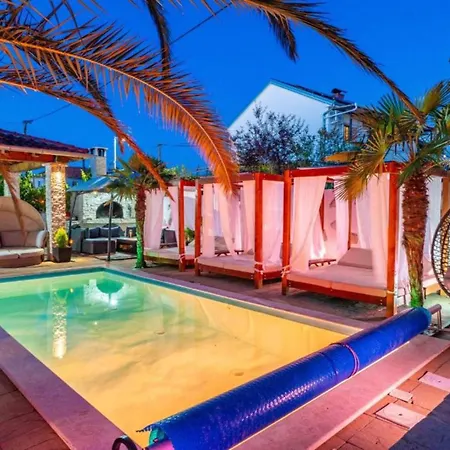 Bra I Premium With Outdoor Pool And Sauna - Quadruple * Sukošan